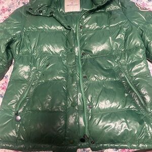 Moncler Shiny Emerald Jacket